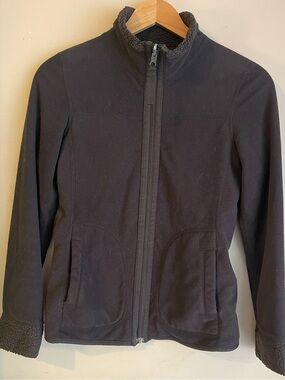 Uniqlo Reversible Sherpa Teddy Fleece Zip Up Jacket Size S FLAW